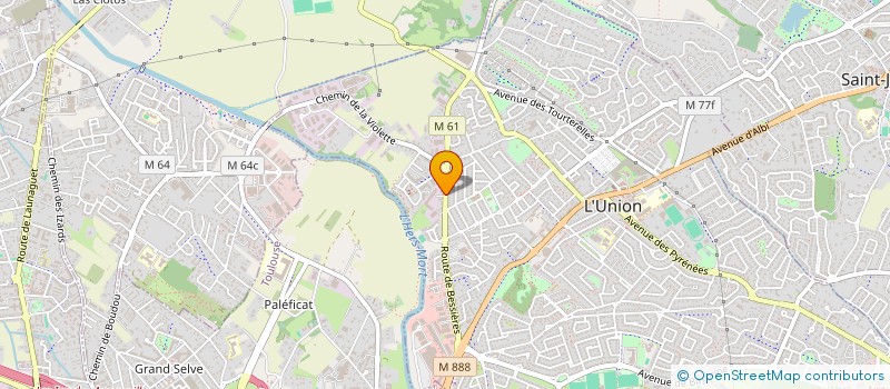 localisation de l'entreprise MADAME SOLENE SARFATI à L'UNION