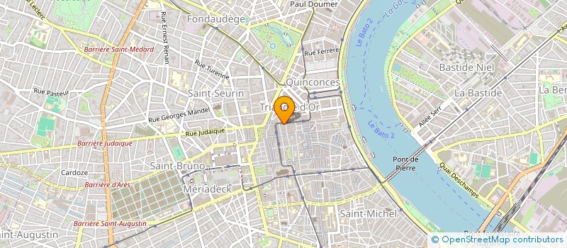 localisation de l'entreprise MADAME SOLENE SEMIRAMOTH  BORDEAUX