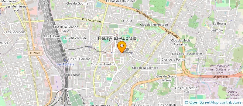 localisation de l'entreprise MADAME SOLENE SOLENE ALBAR à FLEURY-LES-AUBRAIS