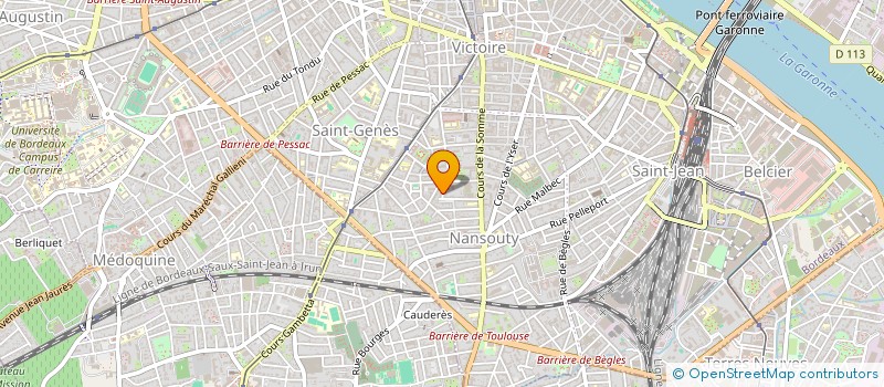 localisation de l'entreprise MADAME SOLENE SOLENE BOUDA  BORDEAUX