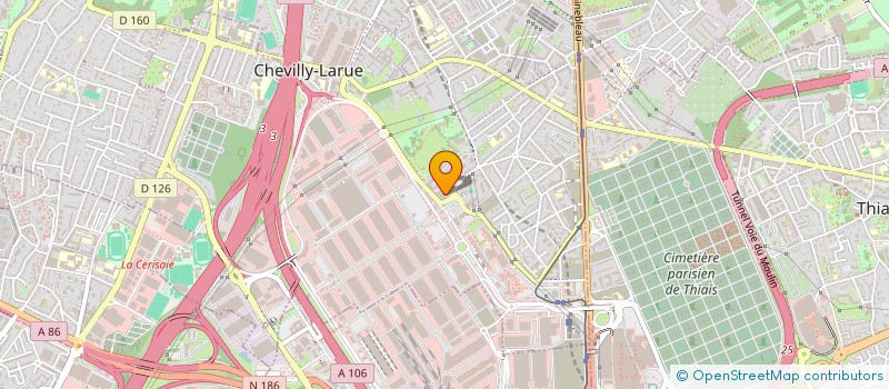 localisation de l'entreprise MADAME SOLENE STUDER  CHEVILLY-LARUE