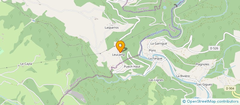 localisation de l'entreprise MADAME SOLENE SUBTIL à LAPEYRUGUE