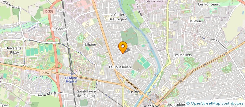 localisation de l'entreprise MADAME SOLENE TANGUY à LE MANS