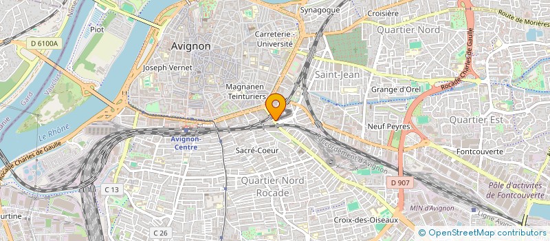 localisation de l'entreprise MADAME SOLENE TROTIN  AVIGNON