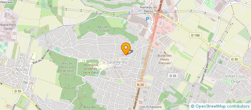 localisation de l'entreprise MADAME SOLENE VANDERMEIREN à LA VILLE-DU-BOIS
