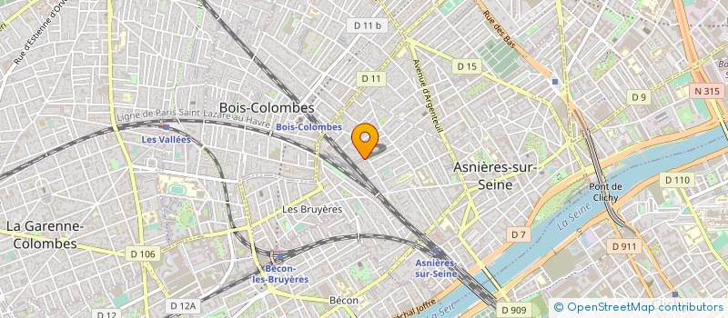 localisation de l'entreprise MADAME SOLENE VARESCON  ASNIERES-SUR-SEINE