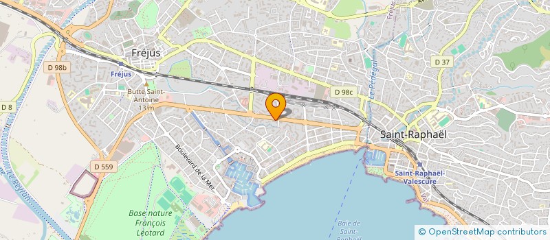 localisation de l'entreprise MADAME SOLENE VASSEUR à FREJUS