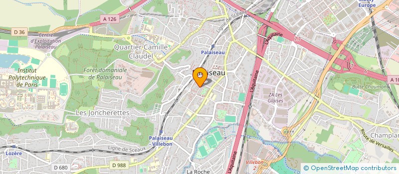 localisation de l'entreprise MADAME SOLENE VIARD  PALAISEAU