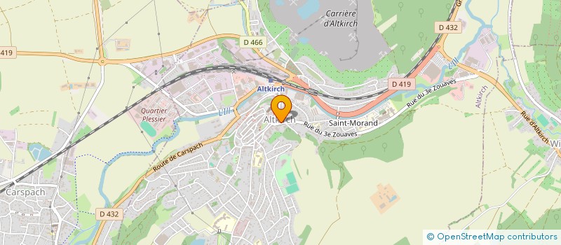 localisation de l'entreprise MADAME SOLENE WALCH  ALTKIRCH