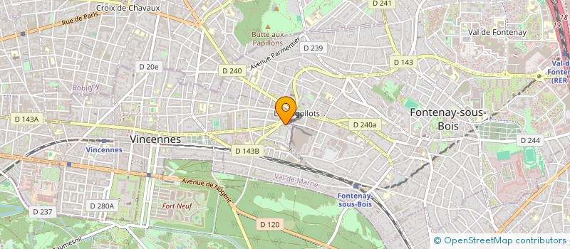 localisation de l'entreprise MADAME SOLENE WERSAND  VINCENNES