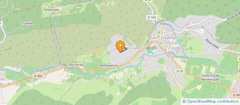 localisation de l'entreprise MADAME SOLENE ZAMORA  SAINT-HIPPOLYTE-DU-FORT