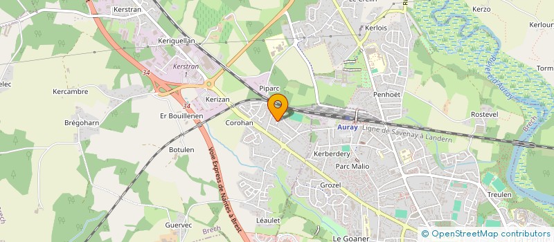 localisation de l'entreprise MADAME SOLENN ABARNOU  BRECH