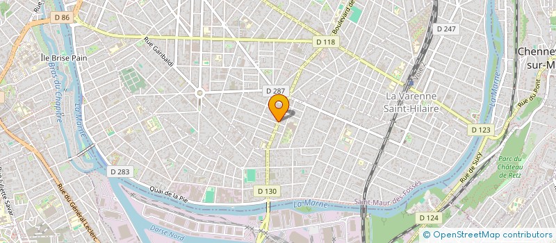 localisation de l'entreprise MADAME SOLENN AVILA  PARIS