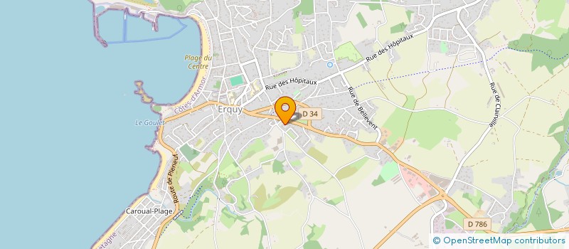 localisation de l'entreprise MADAME SOLENN BOITARD  ERQUY