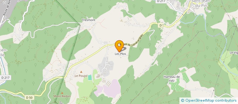 localisation de l'entreprise MADAME SOLENN BOS  SAINT-JEAN-DU-PIN