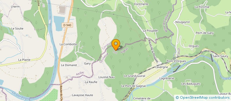 localisation de l'entreprise MADAME SOLENN BOSSER  GAGNAC-SUR-CERE