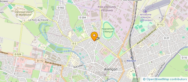 localisation de l'entreprise MADAME SOLENN CHEVALLIER à ALENCON