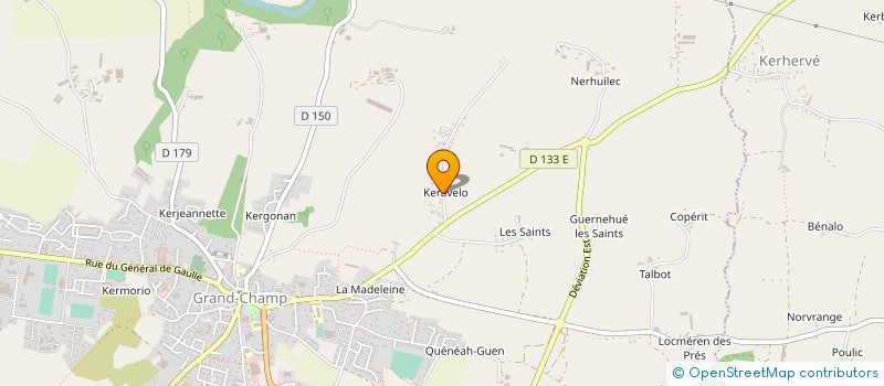localisation de l'entreprise MADAME SOLENN COULON à GRANDCHAMP