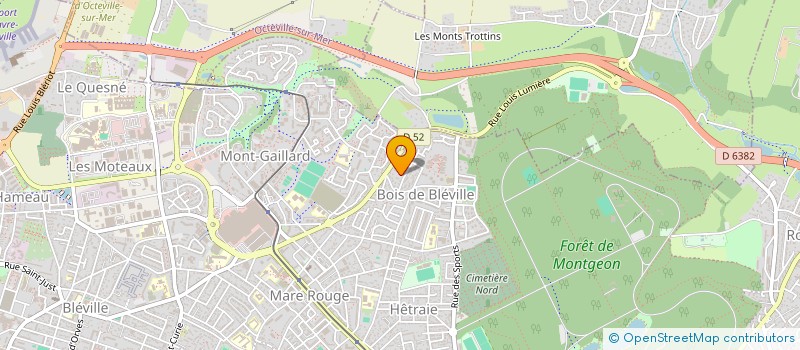 localisation de l'entreprise MADAME SOLENN DAMOUR  LE HAVRE