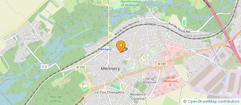 localisation de l'entreprise MADAME SOLENN DANIELLOU à MENNECY
