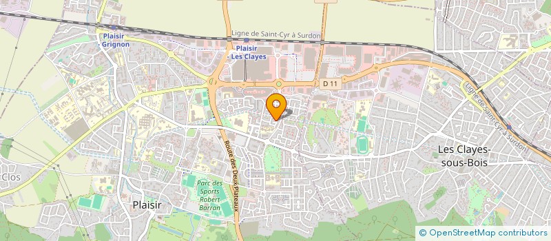 localisation de l'entreprise MADAME SOLENN DRONIOU à PLAISIR