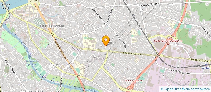 localisation de l'entreprise MADAME SOLENN GOURAUD  SAINT-SEBASTIEN-SUR-LOIRE