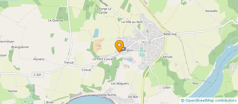 localisation de l'entreprise MADAME SOLENN JANNELLO  ARZAL