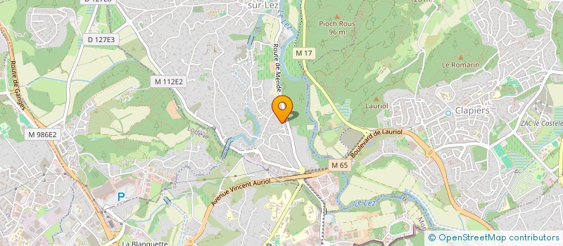 localisation de l'entreprise MADAME SOLENN LAOUENAN à FRONTIGNAN