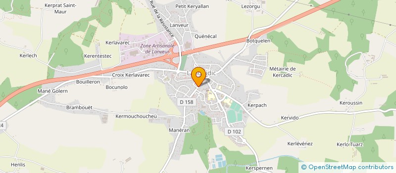 localisation de l'entreprise MADAME SOLENN LE CROM  LANGUIDIC