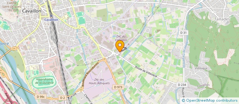 localisation de l'entreprise MADAME SOLENN LE DONGE  CAVAILLON