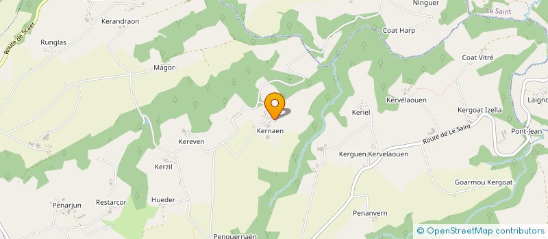 localisation de l'entreprise MADAME SOLENN LE FLOCH  GUISCRIFF