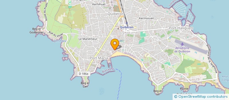 localisation de l'entreprise MADAME SOLENN LE GOFF à QUIBERON