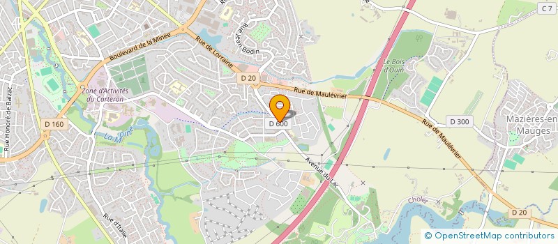 localisation de l'entreprise MADAME SOLENN LE GURUN à CHOLET