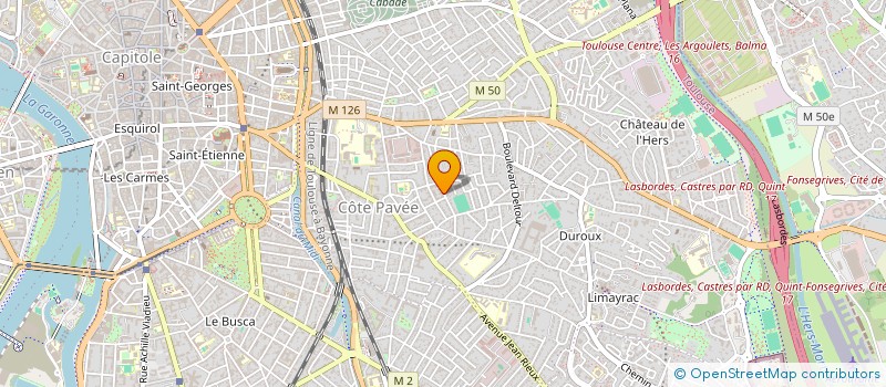 localisation de l'entreprise MADAME SOLENN LE MERRER à TOULOUSE