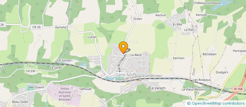 localisation de l'entreprise MADAME SOLENN LEMARE  SAINT-NOLFF