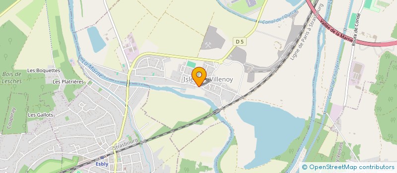 localisation de l'entreprise MADAME SOLENN LETEXIER  ISLES-LES-VILLENOY