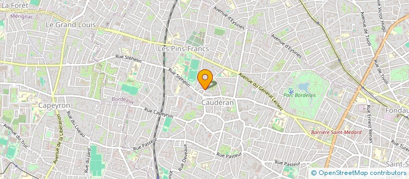 localisation de l'entreprise MADAME SOLENN MACHEFAUX  BORDEAUX