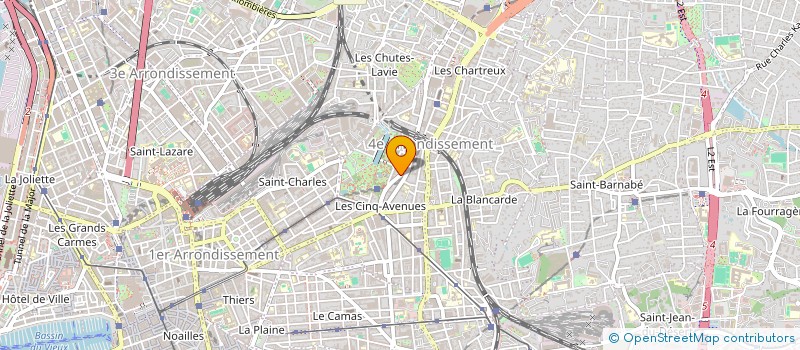 localisation de l'entreprise MADAME SOLENN MAHE à MARSEILLE