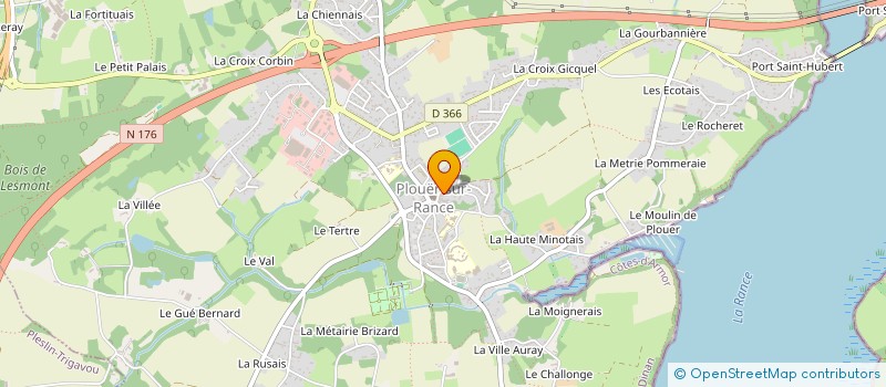 localisation de l'entreprise MADAME SOLENN MESLAY à PLOUER-SUR-RANCE