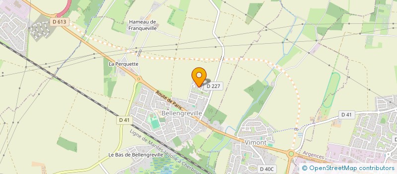 localisation de l'entreprise MADAME SOLENN MOITIE  BELLENGREVILLE