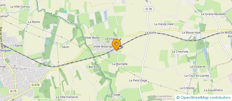 localisation de l'entreprise MADAME SOLENN ORVAIN  ROZ-LANDRIEUX