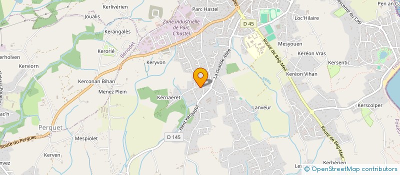 localisation de l'entreprise MADAME SOLENN PAOLI à FOUESNANT