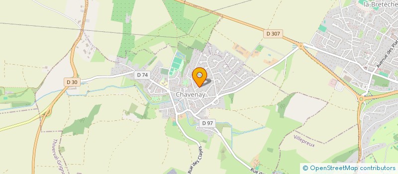 localisation de l'entreprise MADAME SOLENN QUELIN  CHAVENAY