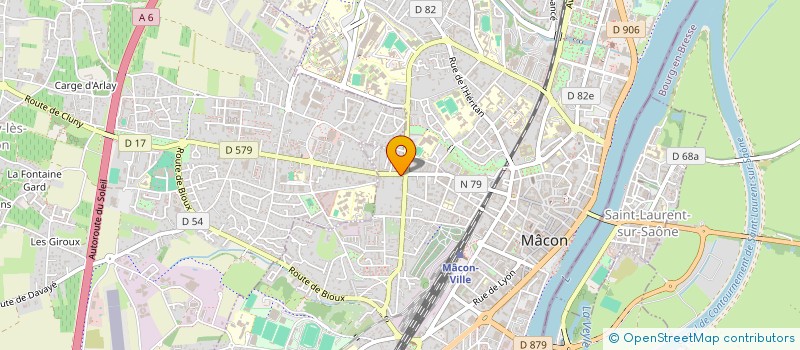 localisation de l'entreprise MADAME SOLENN ROLAND à MACON