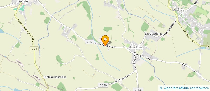 localisation de l'entreprise MADAME SOLENN THOMAS  MONDONVILLE