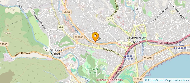 localisation de l'entreprise MADAME SOLENN THUILLEZ à CAGNES-SUR-MER