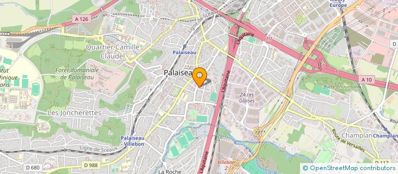 localisation de l'entreprise MADAME SOLENNE AIME à PALAISEAU