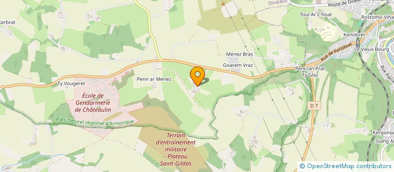 localisation de l'entreprise MADAME SOLENNE BILLON  DINEAULT