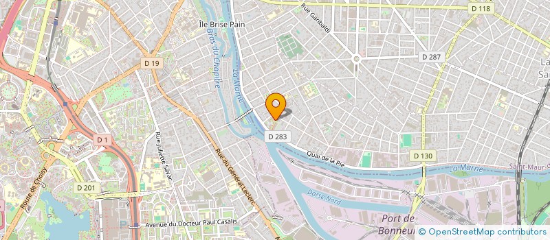 localisation de l'entreprise MADAME SOLENNE CAMUS  SAINT-MAUR-DES-FOSSES