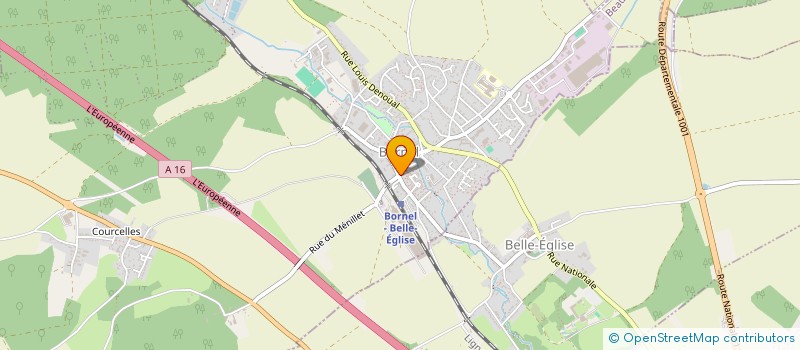 localisation de l'entreprise MADAME SOLENNE D'HEYGERE  BORNEL